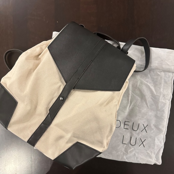 BNIB Deux Lux Canvas Backpack - Picture 2 of 5